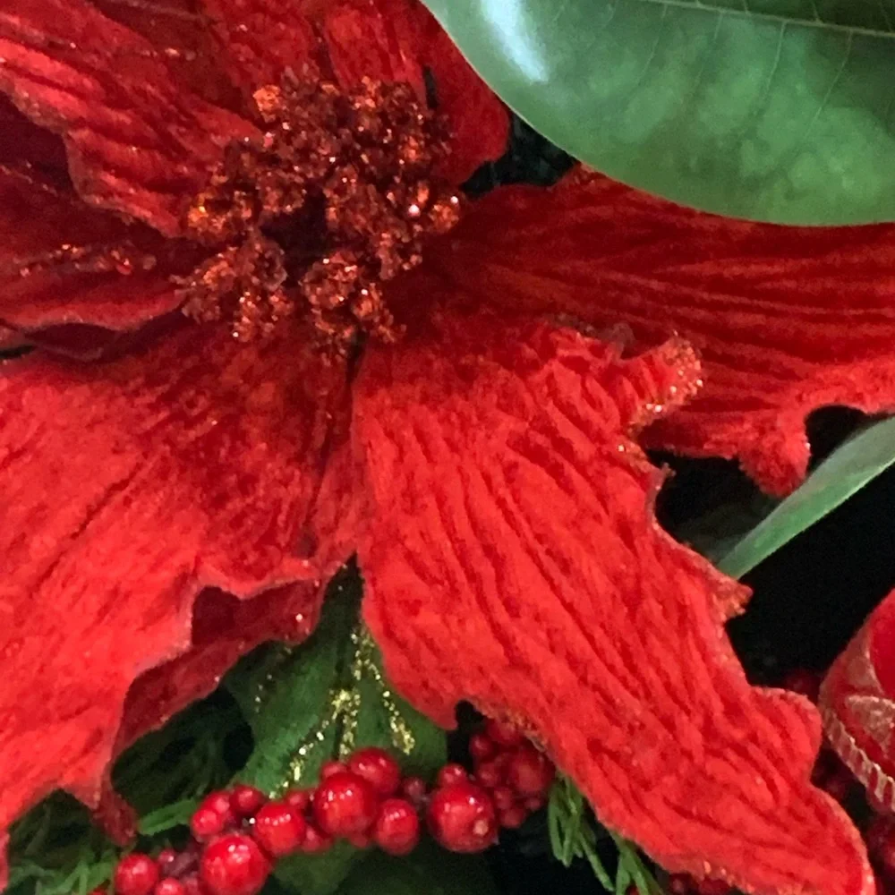 Magnolia Christmas Wreath. Purchase and get this beautiful BJ necklace free.